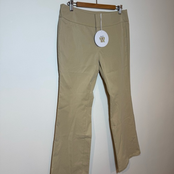 NWT Princess Polly TABITHIA LOW RISE PANTS BEIGE us 8 - Picture 5 of 11
